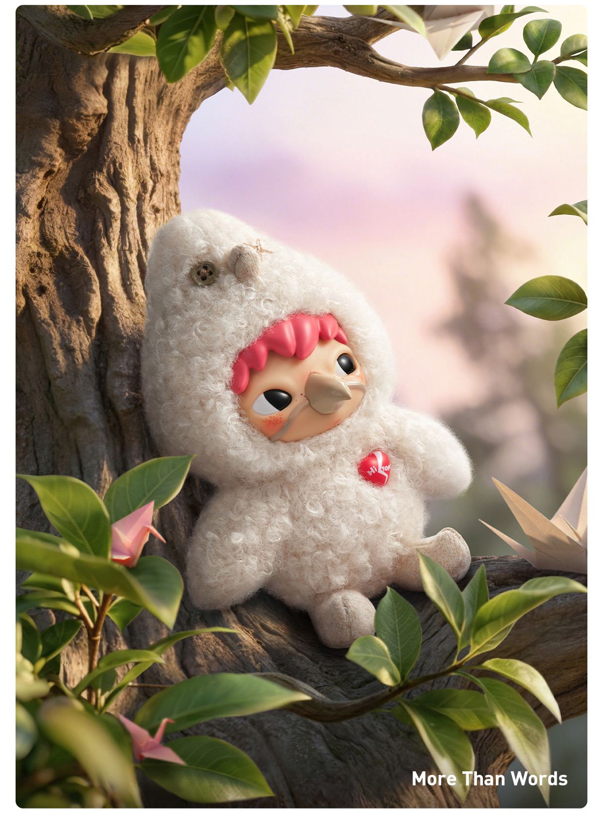 Dear Birds Series-Plush Pendant Blind Box - POP MART (Thailand)