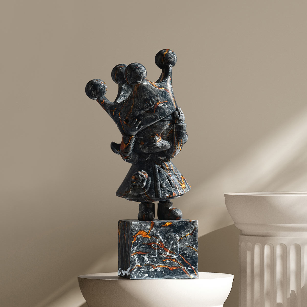 MOLLY Anniversary Statues Classical Retro 2 Series Figures - POP