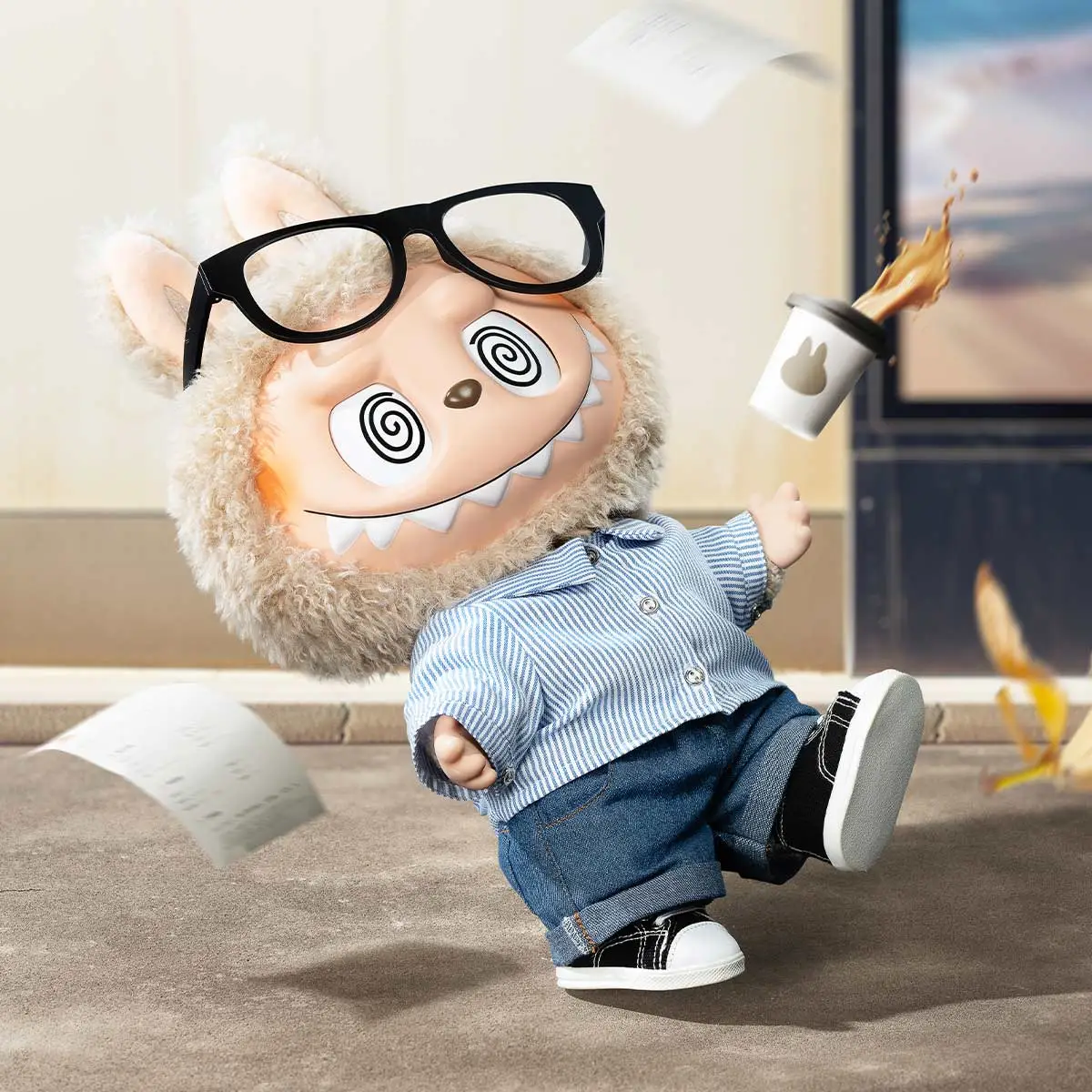 THE MONSTERS - FLIP WITH ME Vinyl Plush Doll - POP MART (Thailand) 