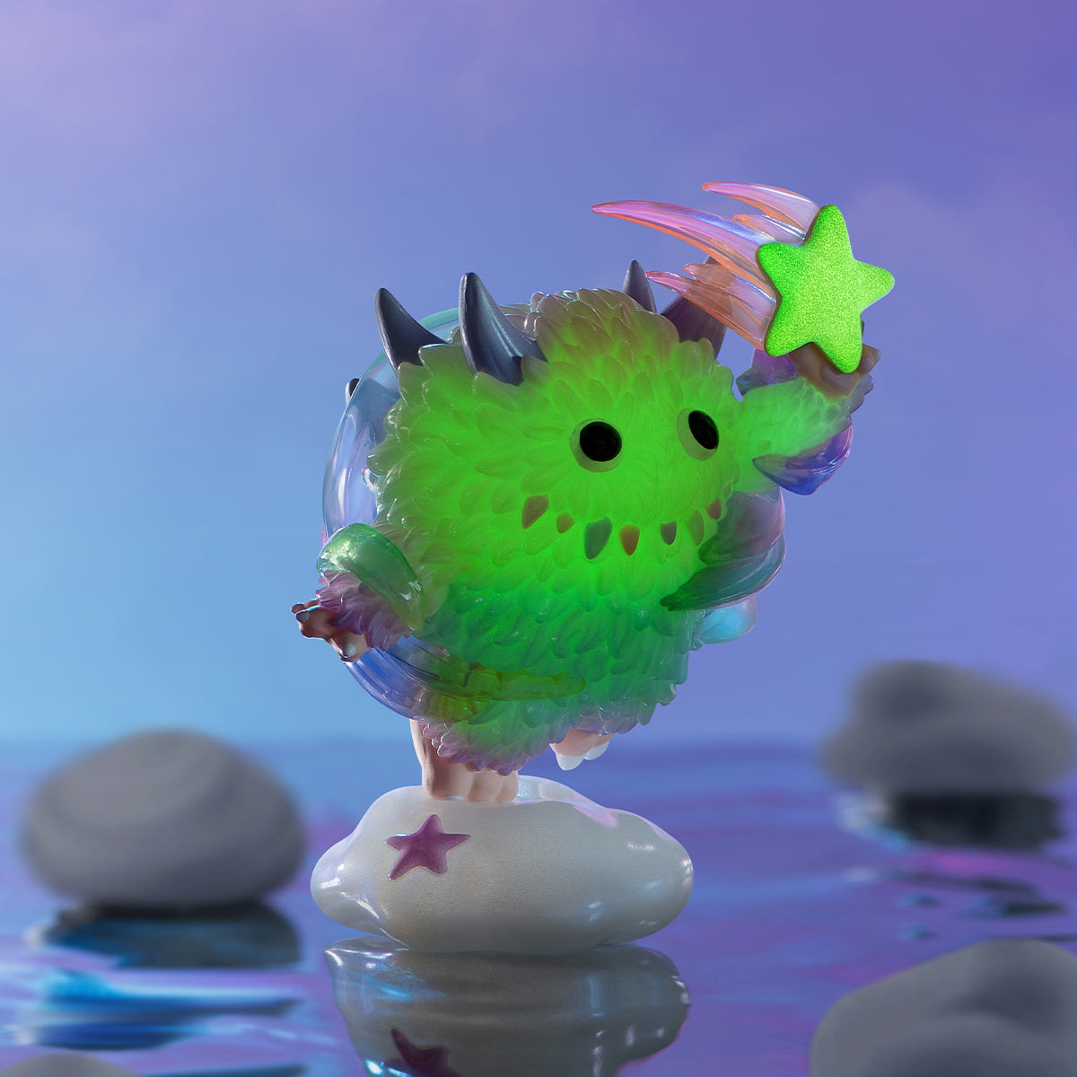 INSTINCTOY Monster Fluffy Fantasy Journey Series Figures