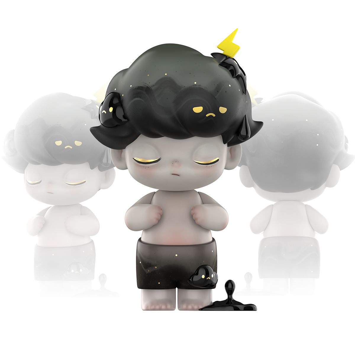 MEGA JUST DIMOO 400% A Thunder Shower - POP MART (Thailand)