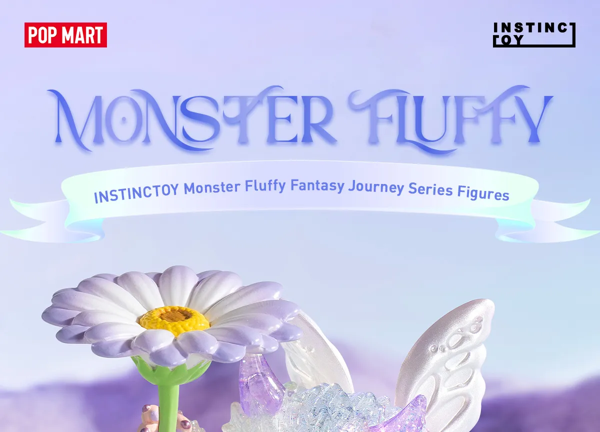 INSTINCTOY Monster Fluffy Fantasy Journey Series Figures - POP MART ...