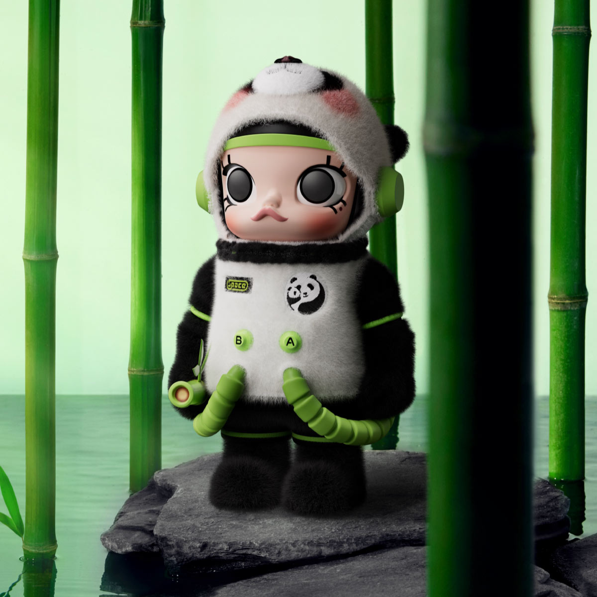 未開封MEGA SPACE MOLLY 400% Panda POP MART MEGA SPACE MOLLY 400% PANDA - POP MART (United States)