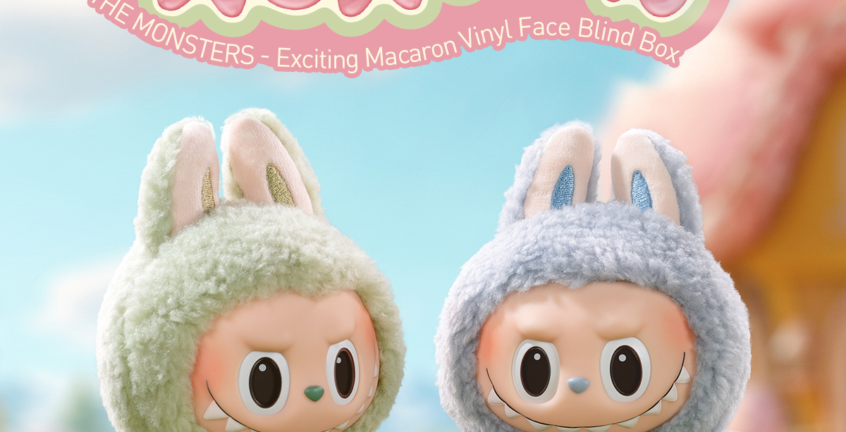 THE MONSTERS - Tasty Macarons Vinyl Face Blind Box - POP MART
