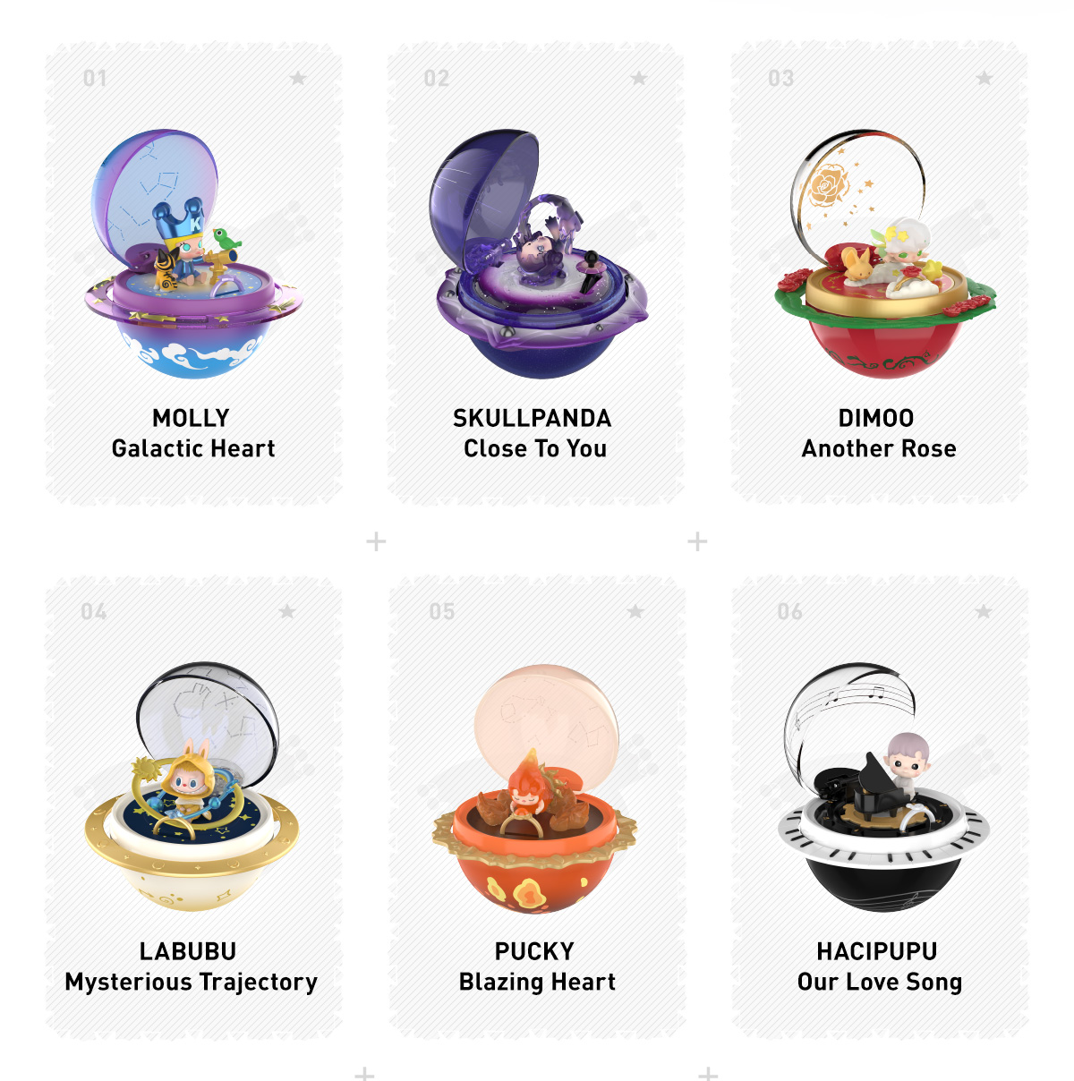 Romantic Ring Box Series 3 Scene Sets - POP MART (Thailand)