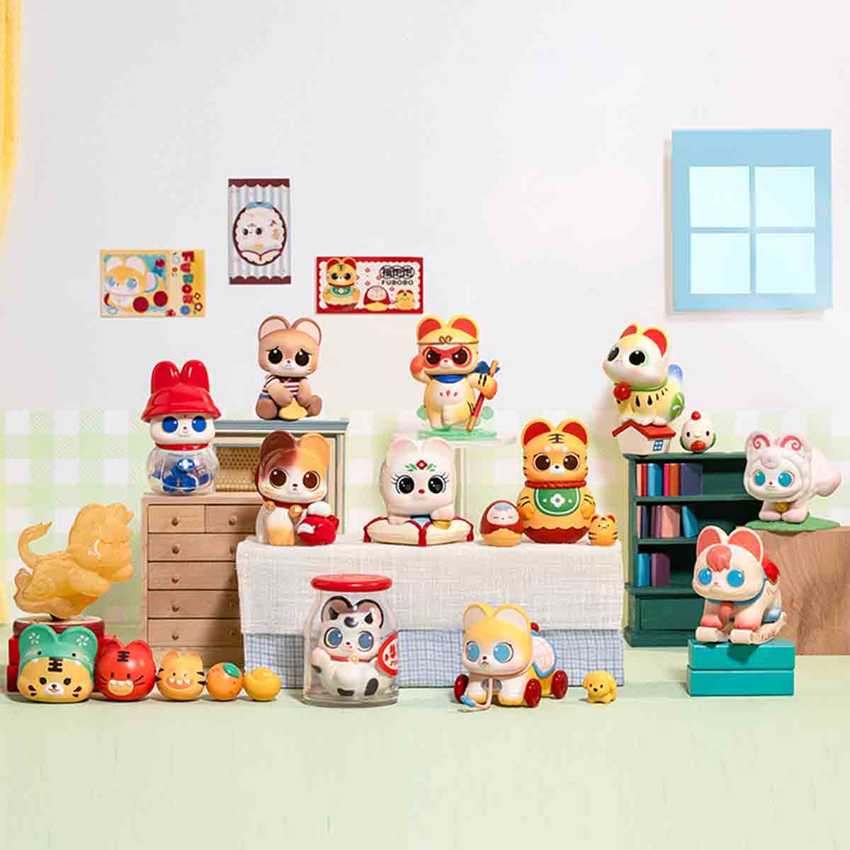 popmart フィギュア fubobo ポップマート FUBOBO Treasure of Time Series Figures - POP MART (Thailand)