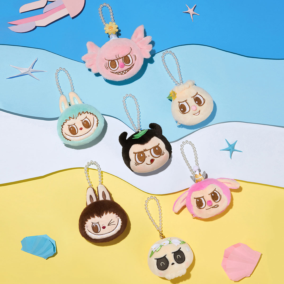 THE MONSTERS Party Series-Reversible Plush - POP MART (Thailand)