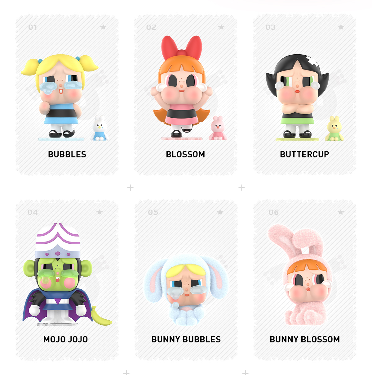CRYBABY × Powerpuff Girls Series Figures | POP MART (Thailand)