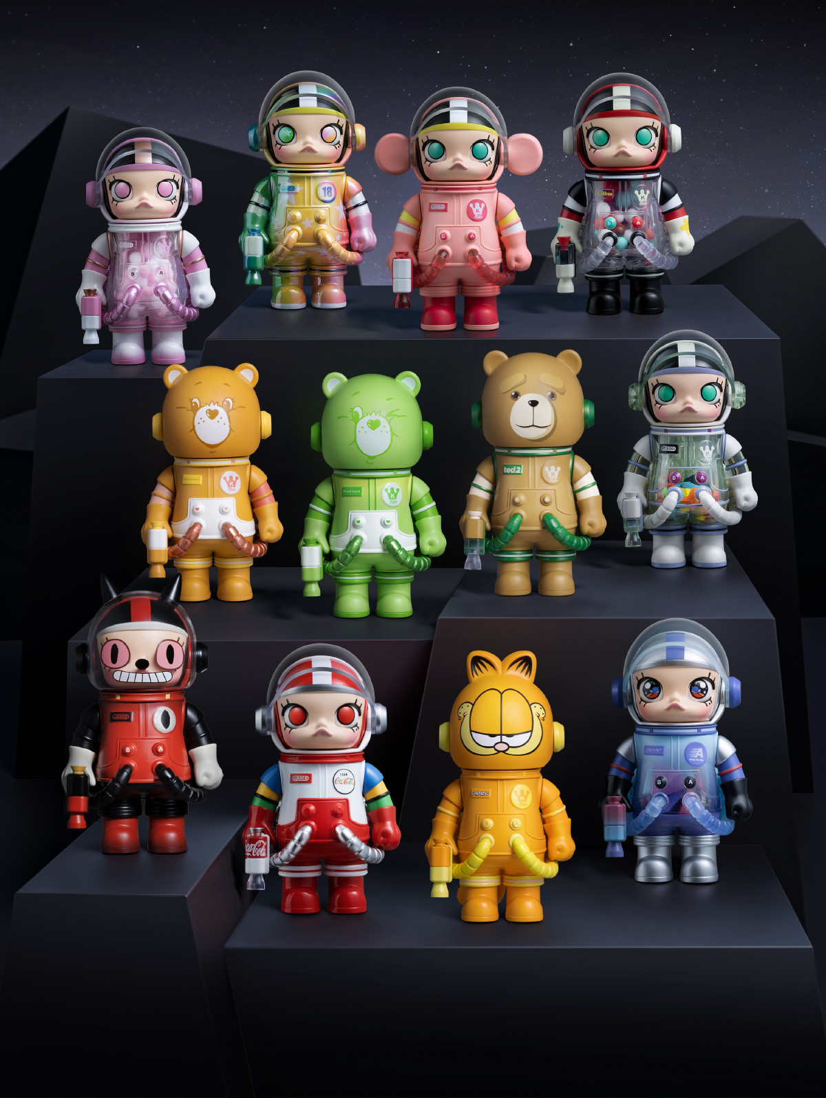 その他 POPMART MEGA SPACE MOLLY 100% MEGA SPACE MOLLY 100% Series 3 - POP MART (Thailand)