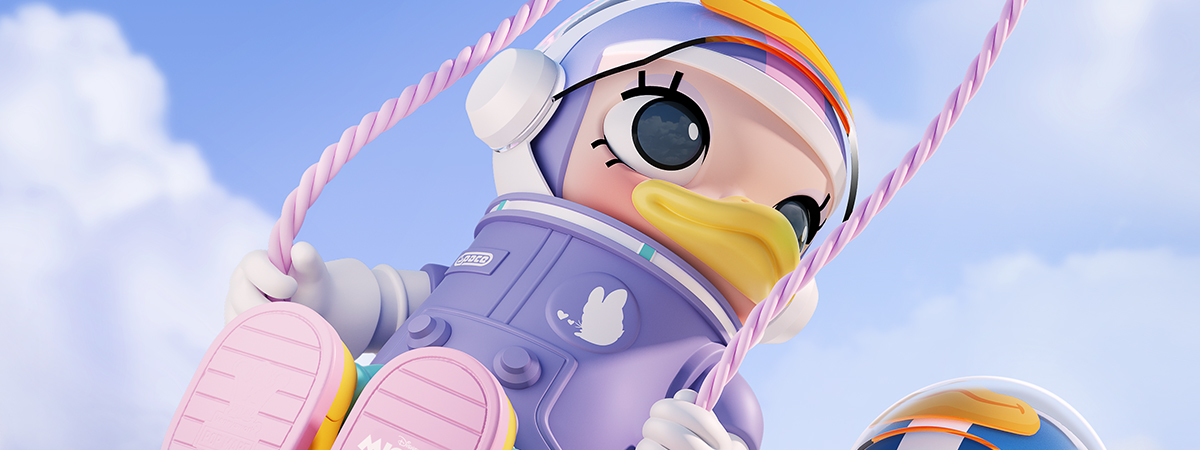 MEGA SPACE MOLLY 1000% Daisy - POP MART (Thailand)