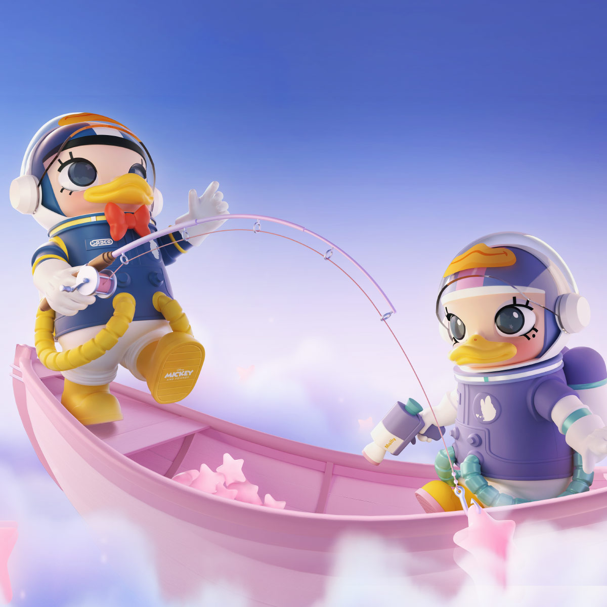 MEGA SPACE MOLLY 400% Daisy - POP MART (Thailand)
