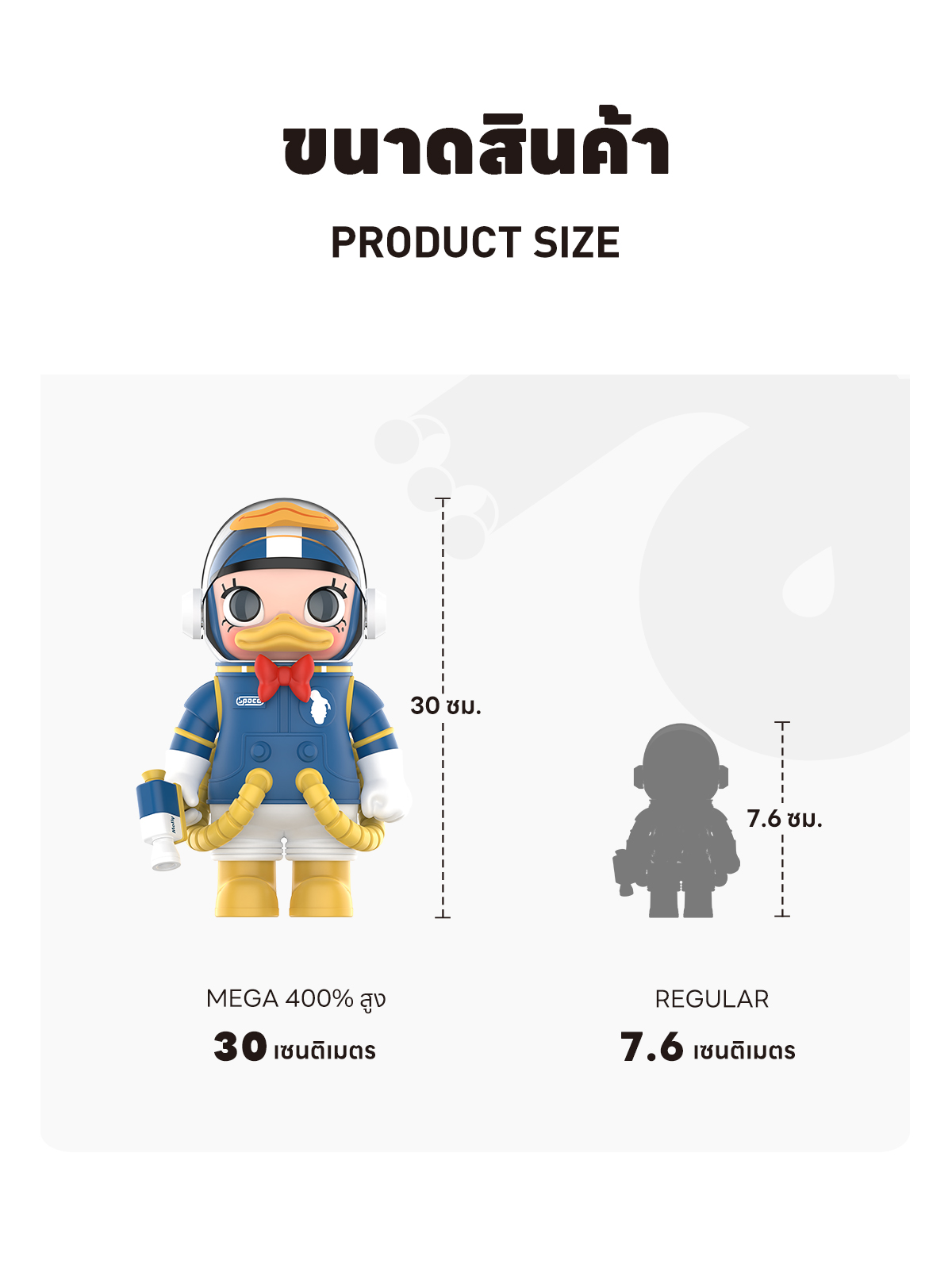 MEGA SPACE MOLLY 400% Donald Duck - POP MART (Thailand)