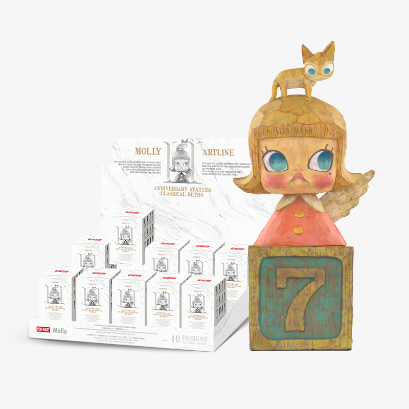 MOLLY Anniversary Statues Classical Retro 2 Series Figures | POP