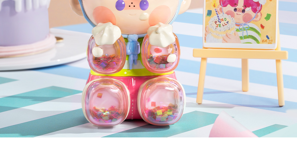 PINO JELLY Birthday Bash Figurine - POP MART (Thailand)