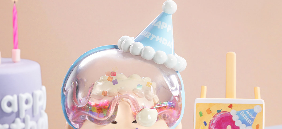 PINO JELLY Birthday Bash Figurine - POP MART (Thailand)