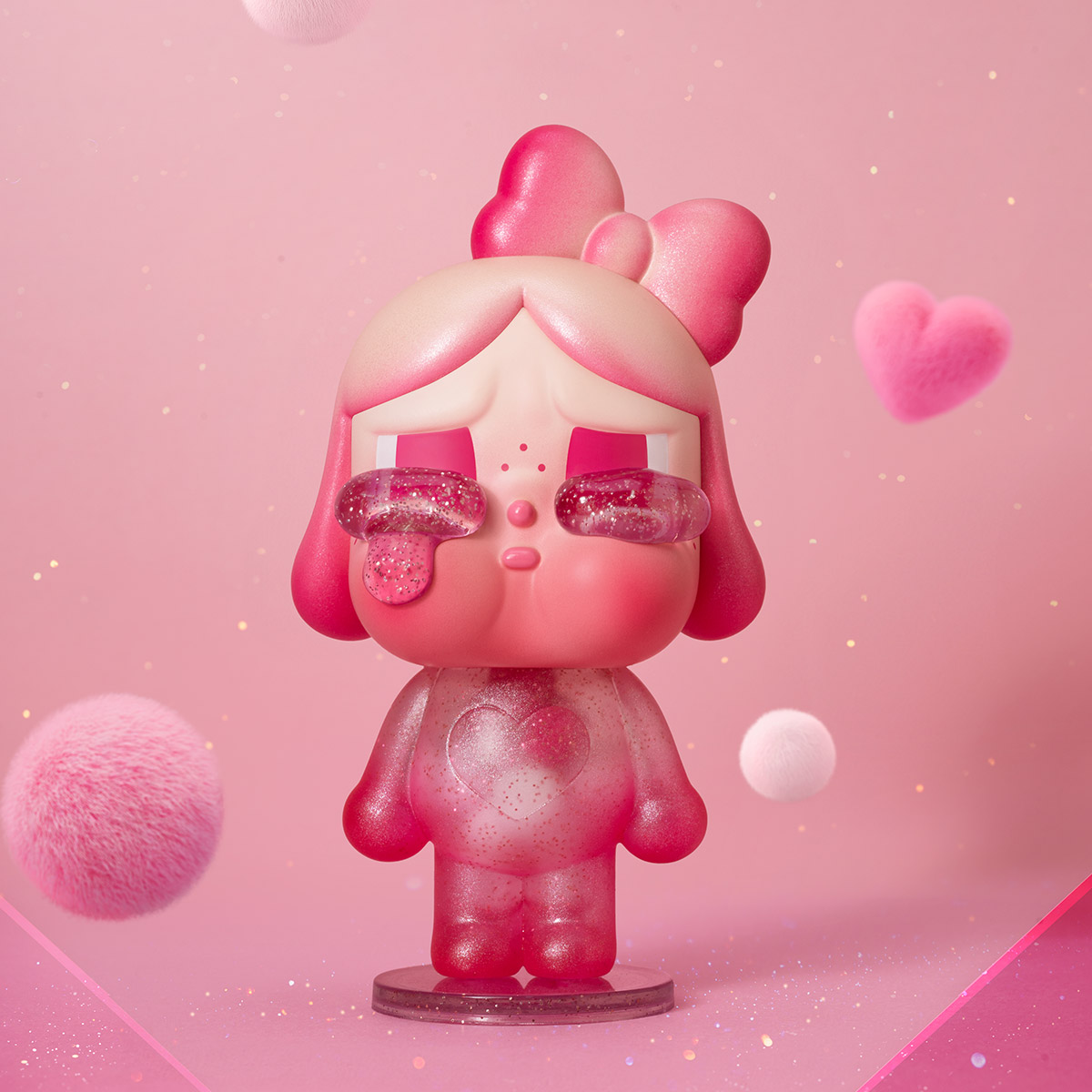 POPMART Cry Baby Crying again うさぎ　ピンク CRYBABY Crying Again Series Figures | POP MART (Thailand)