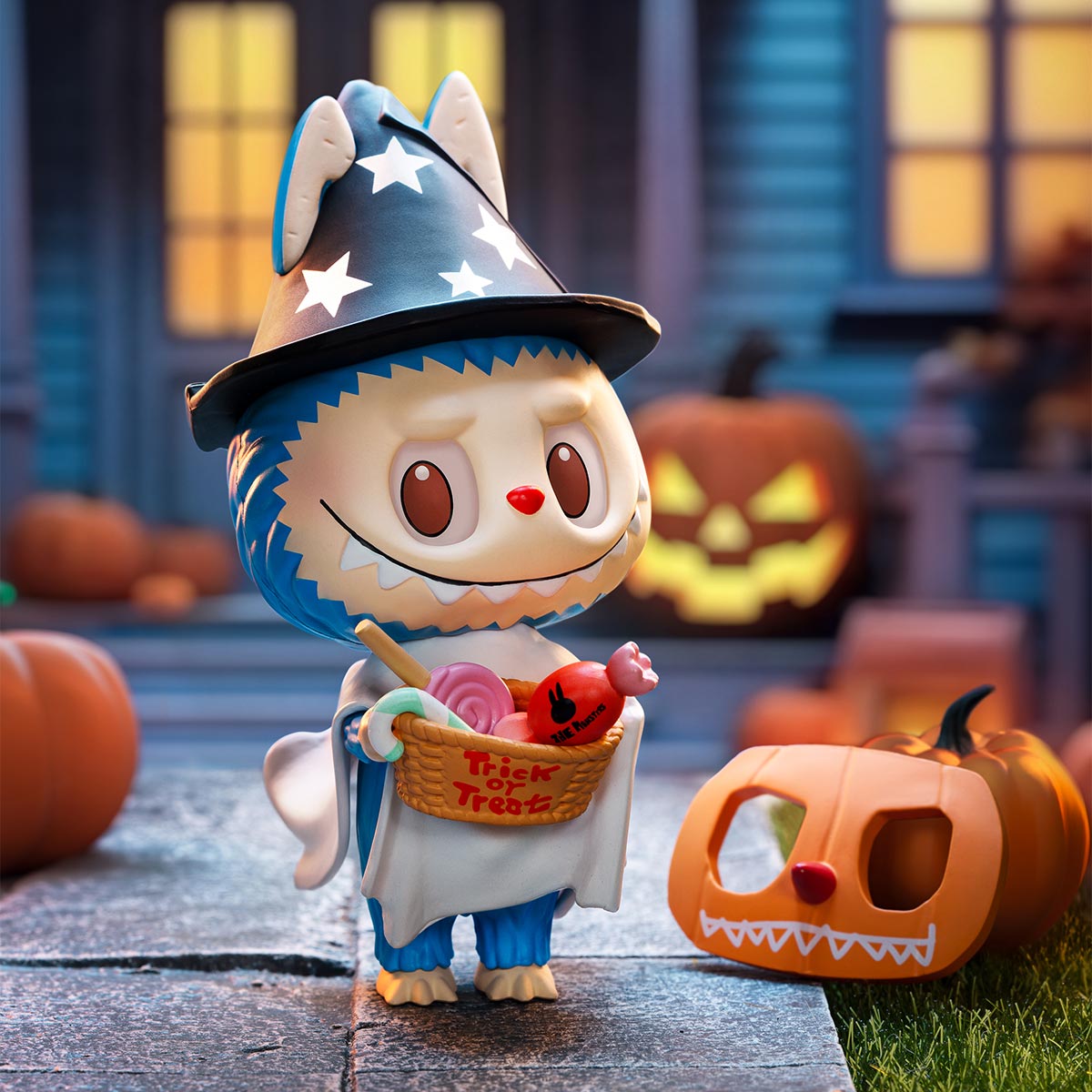 LABUBU Trick-or-Treater ラブブ ハロウィン LABUBU Trick-or-Treater Figure - POP MART (Thailand)