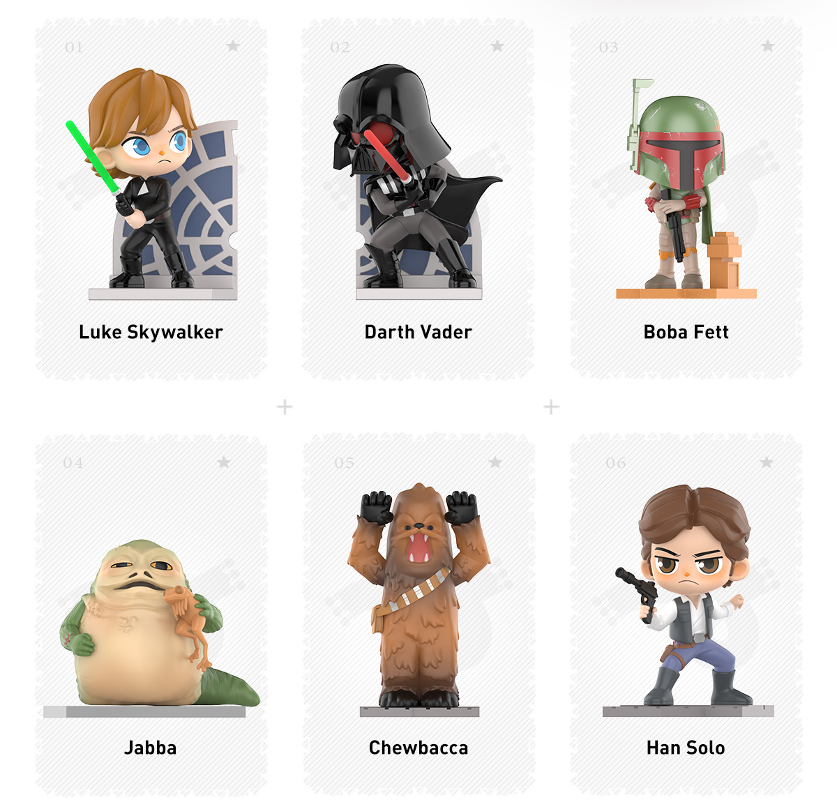 Star Wars Series Figures - POP MART (Thailand)