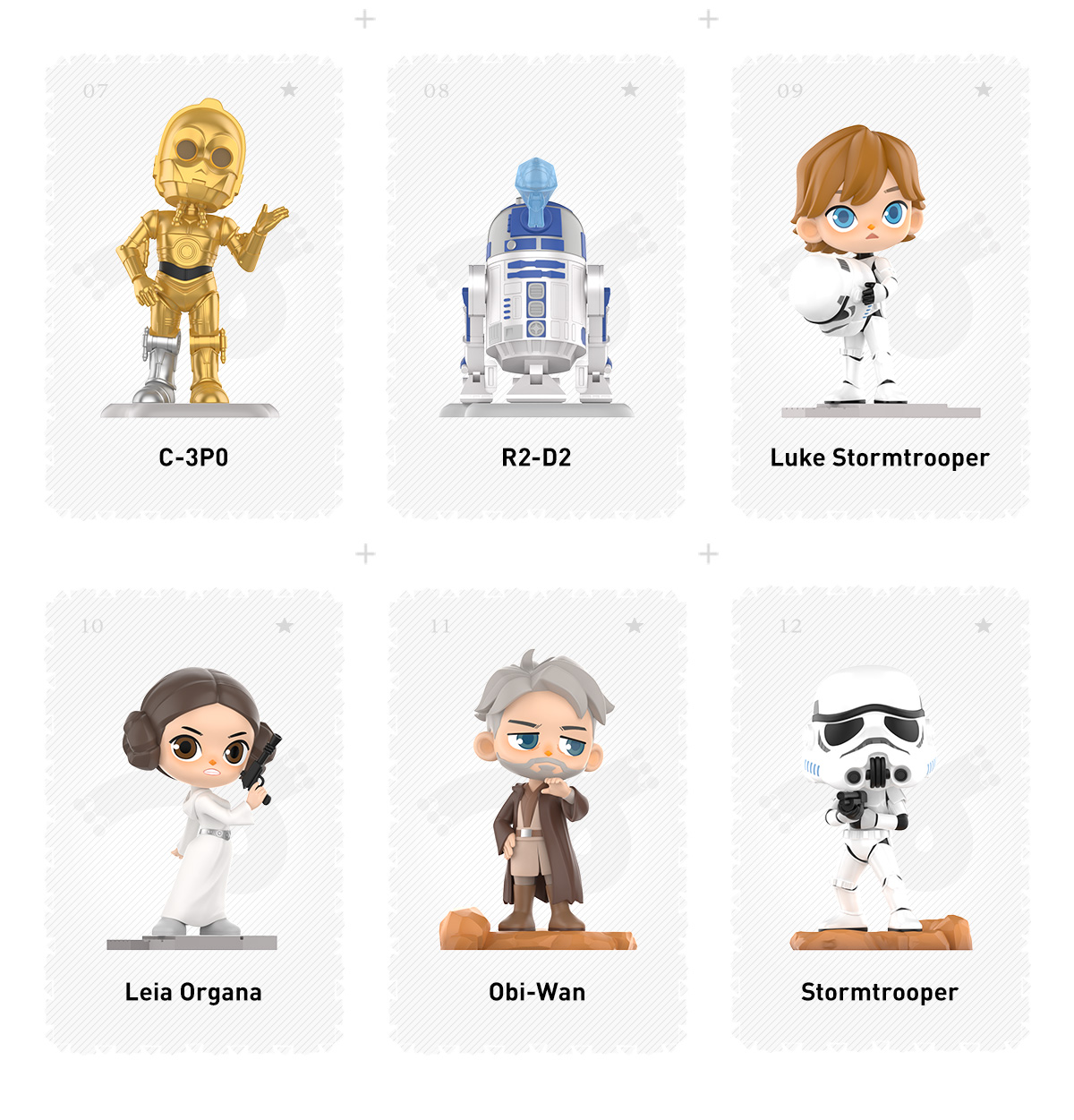 POPMART　STAR WARS 3体 Star Wars Series Figures - POP MART (Japan)