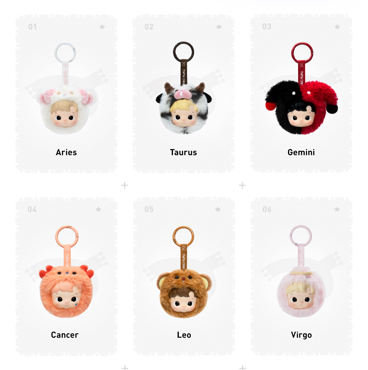 POP NOW:HACIPUPU The Constellation シリーズ ぬいぐるみ - POP MART