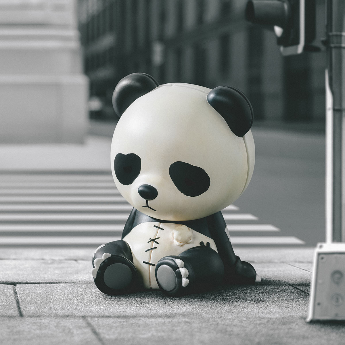 Hirono Doll Panda Figure - POP MART (Thailand)