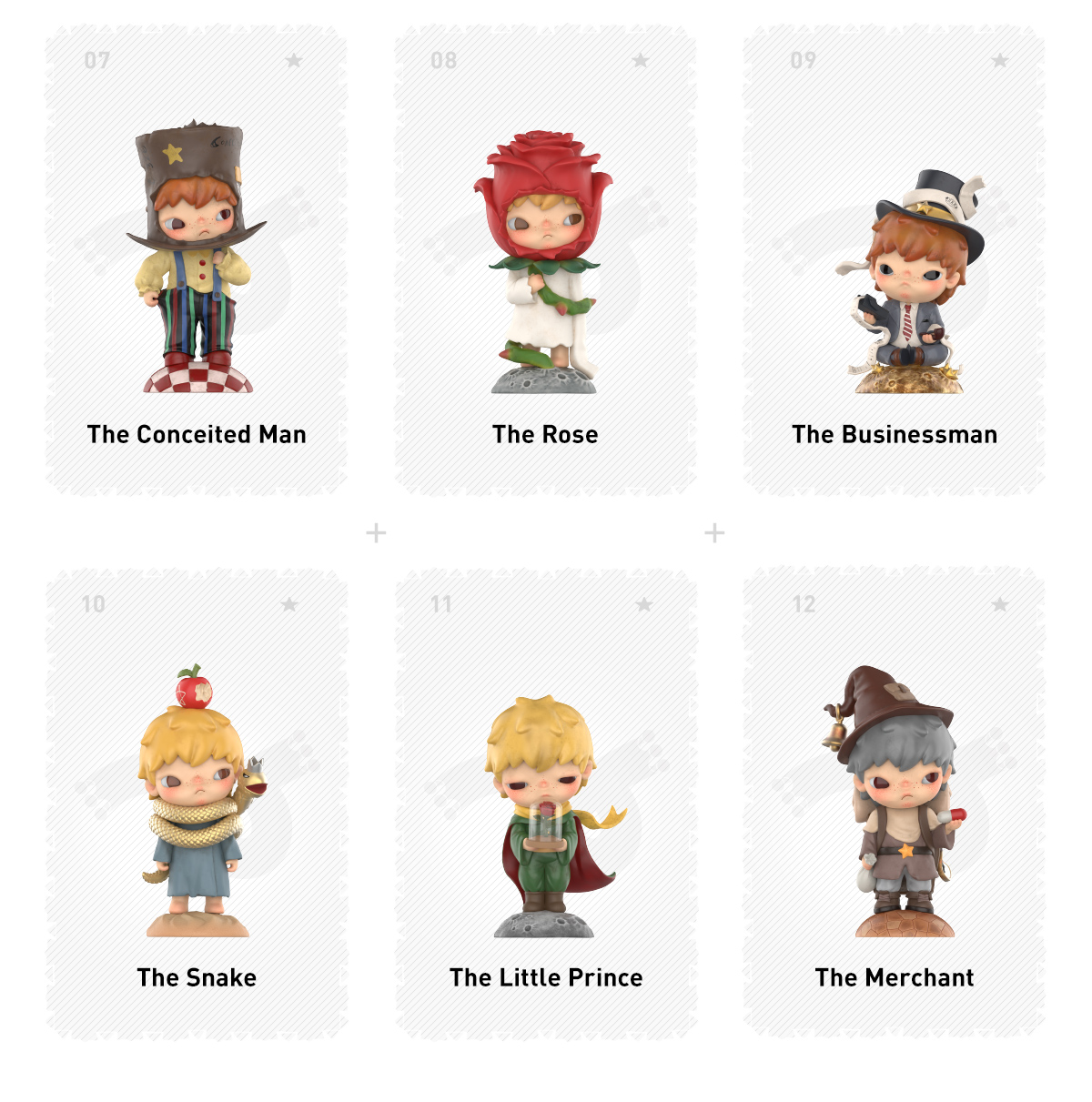 Hirono×Le Petit Prince Series Figures - POP MART (Thailand)
