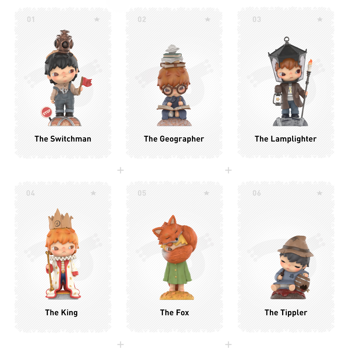 Hirono×Le Petit Prince Series Figures - POP MART (Thailand)