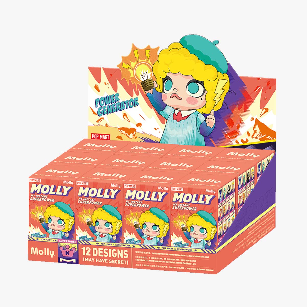 MOLLY My Instant Superpower Series Figures - POP MART (Thailand)
