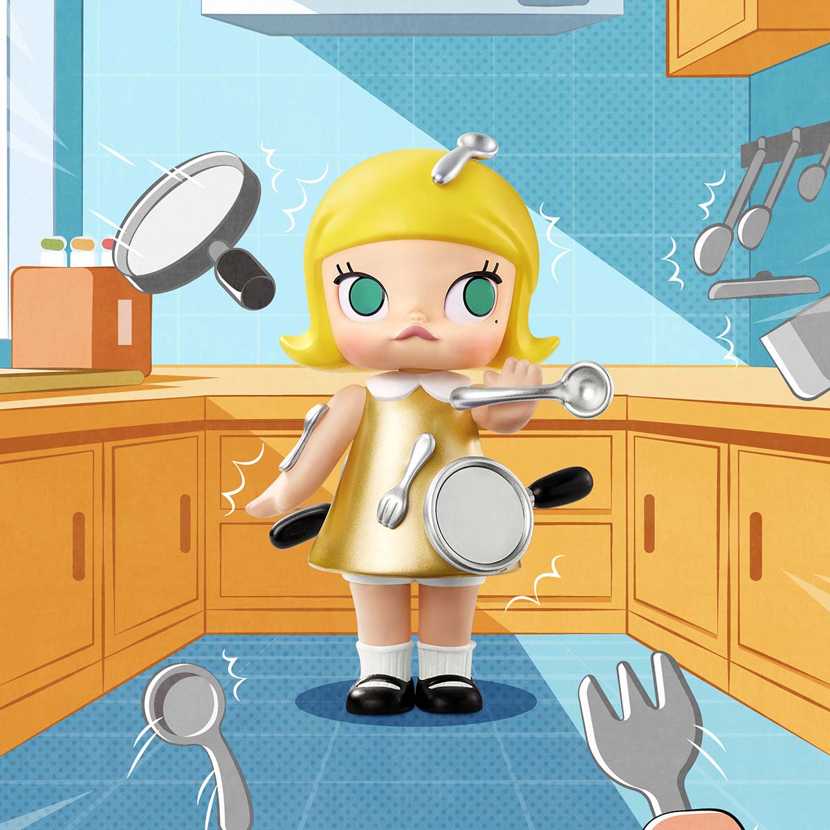 MOLLY My Instant Superpower Series Figures - POP MART (Thailand)