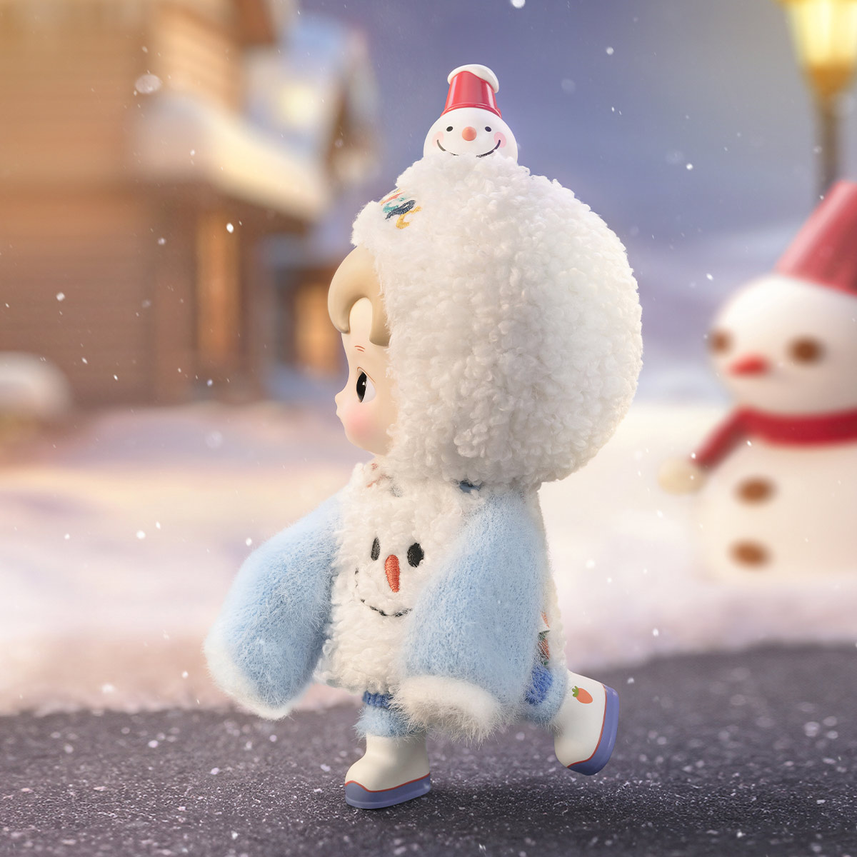 POP MART HAGIPUPU スノーマン アクションフィギュア HACIPUPU Snowman is Coming Action Figure - POP MART (Thailand)