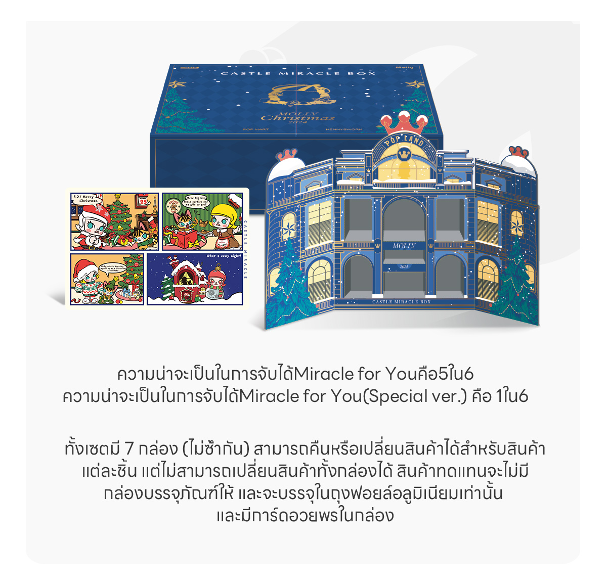 新品未開封品1箱POPMART MOLLY Castle Miracle Box Amazon.co.jp: POP MART MOLLY Castle Miracle Box シリーズ