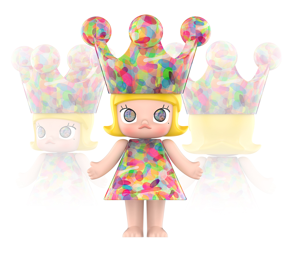 MEGA ROYAL MOLLY 1000% Huang Yuxing-Bubbles - POP MART (Thailand)