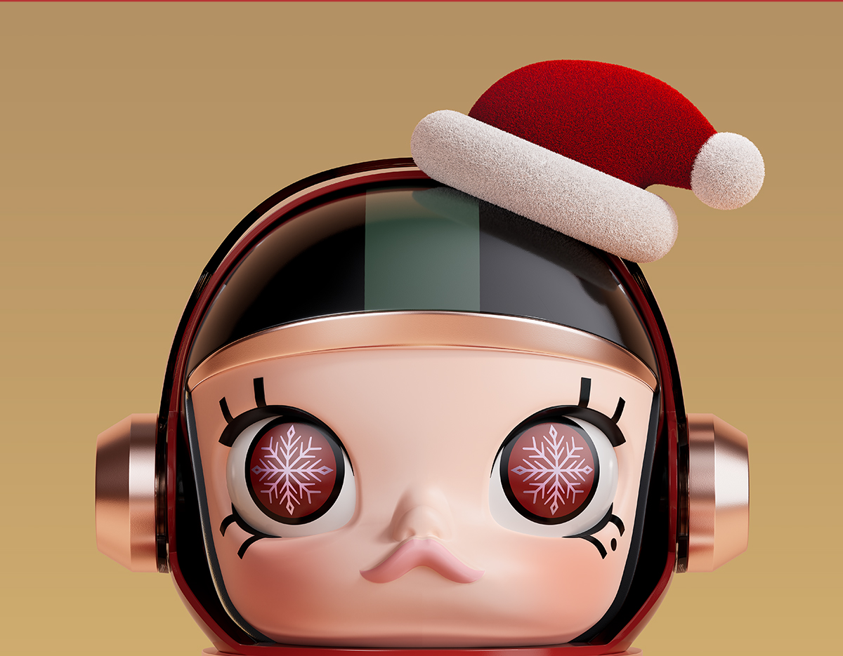 MEGA SPACE MOLLY 400% Christmas 2024 - POP MART (Thailand)