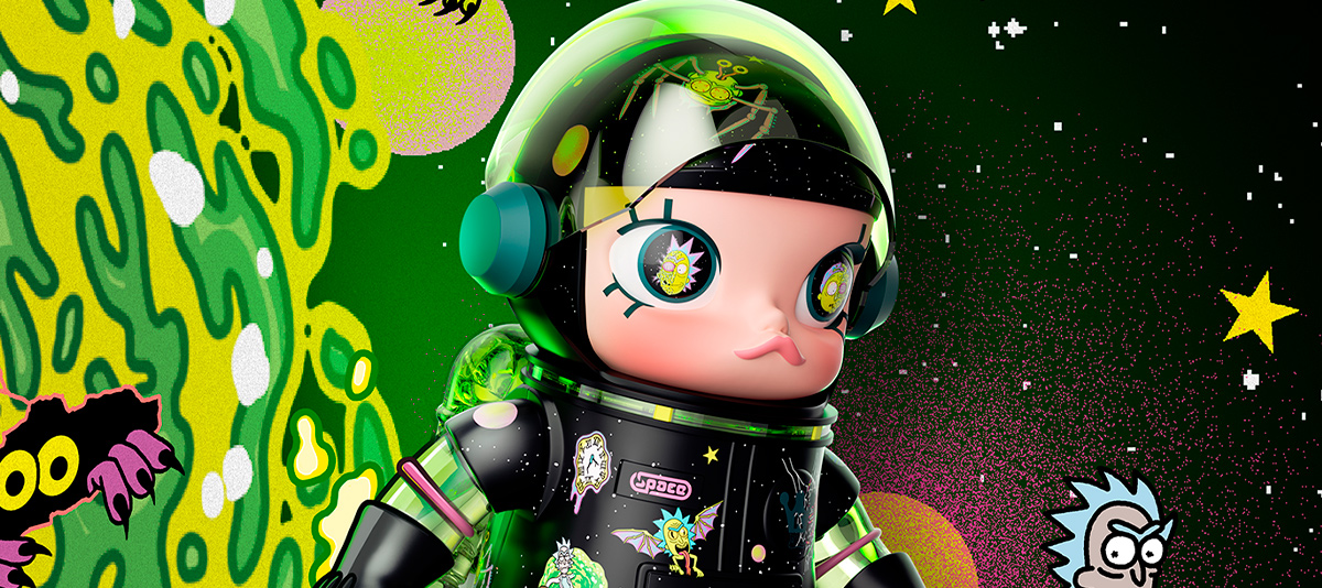 その他 MEGA SPACE MOLLY 400% Rick and Morty MEGA SPACE MOLLY 400% Rick And Morty by Pop Mart - Mindzai