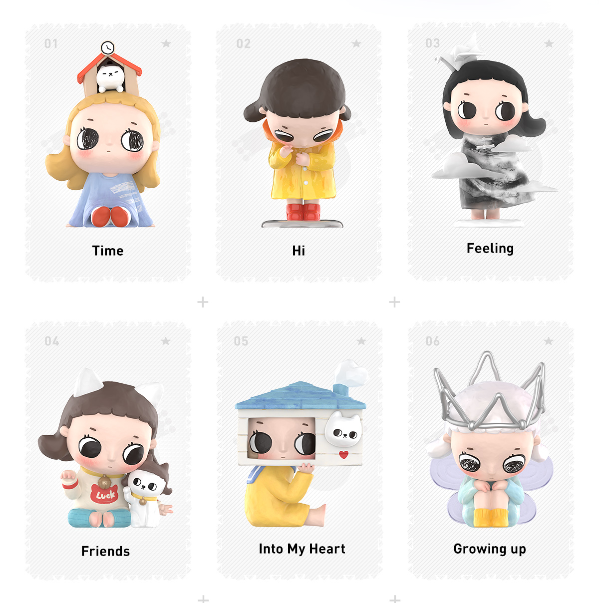 POP NOW:Nyota Growing up by Your Way Series Figures - POP MART