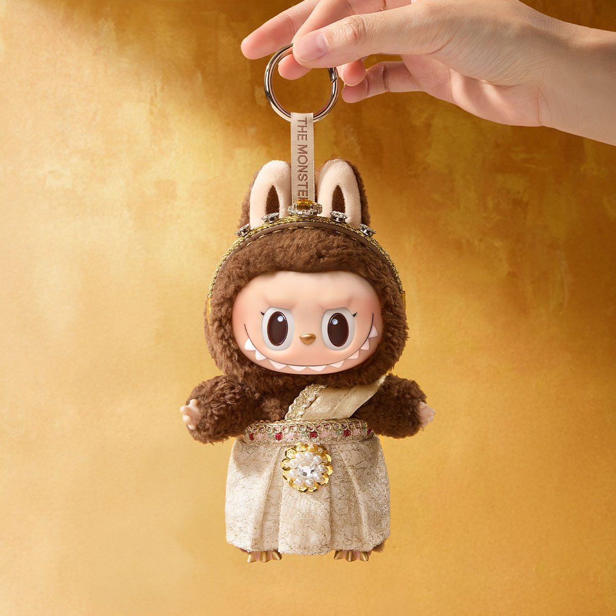 ぬいぐるみ・マスコット popmart labubu luck POP MART 17cm LABUBU The Monsters Plush Doll Luck Star