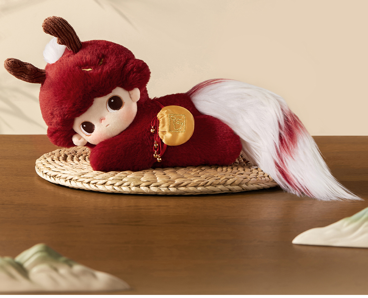 DIMOO Stories in the Cup Series-Auspicious Animal Cotton Doll