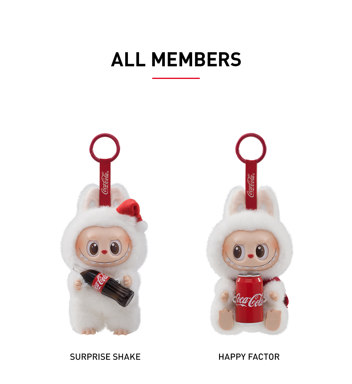 THE MONSTERS COCA-COLA SERIES-Vinyl Face Blind Box - POP MART