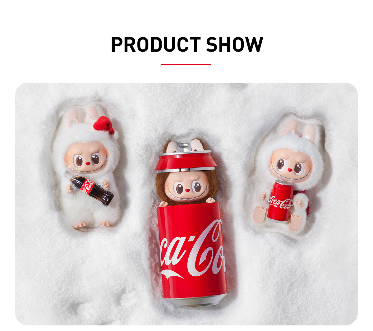 THE MONSTERS COCA-COLA SERIES-Vinyl Face Blind Box - POP MART