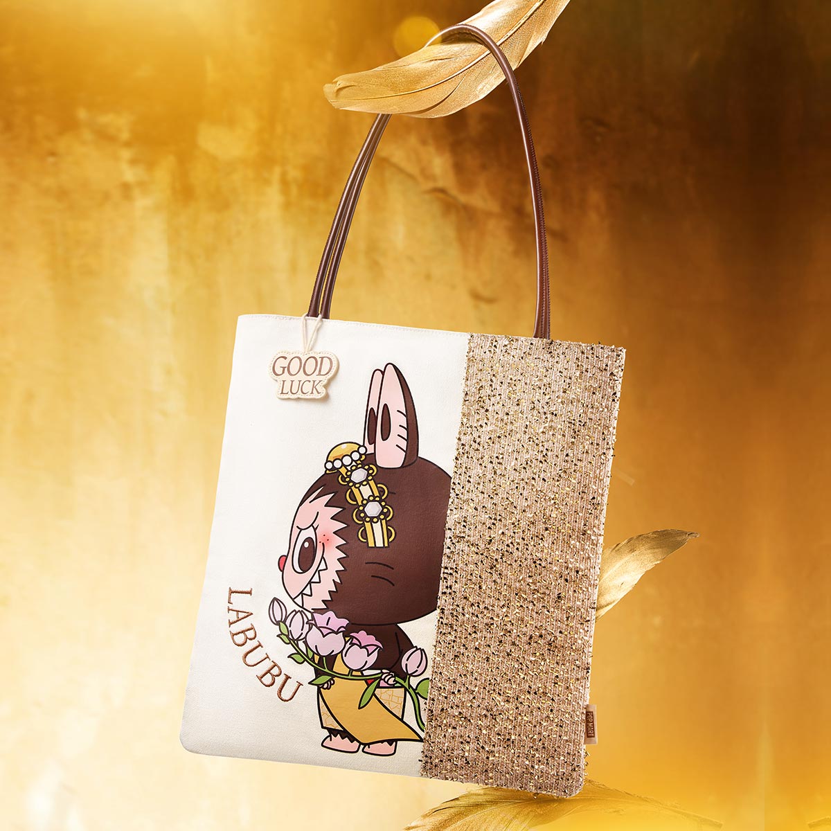 LABUBU GOOD LUCK TO YOU-Canvas Bag - POP MART (Thailand)