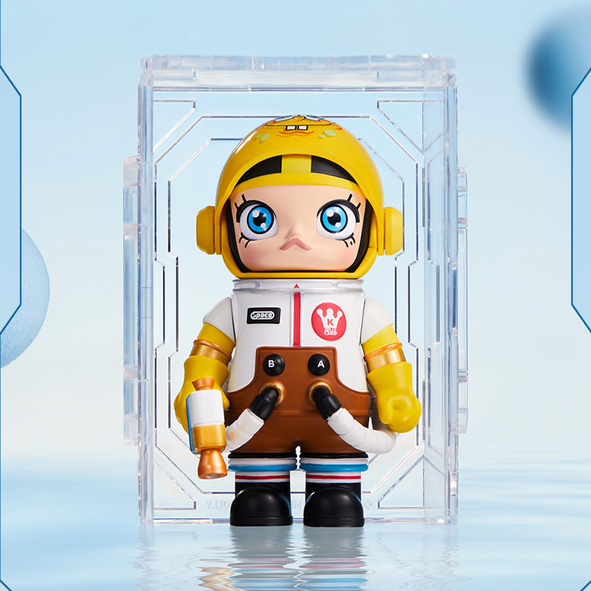 MOLLY MEGA 100% SPACE Display Box 未開封 MEGA COLLECTION 100% SPACE MOLLY DISPLAY BOOX - POP MART
