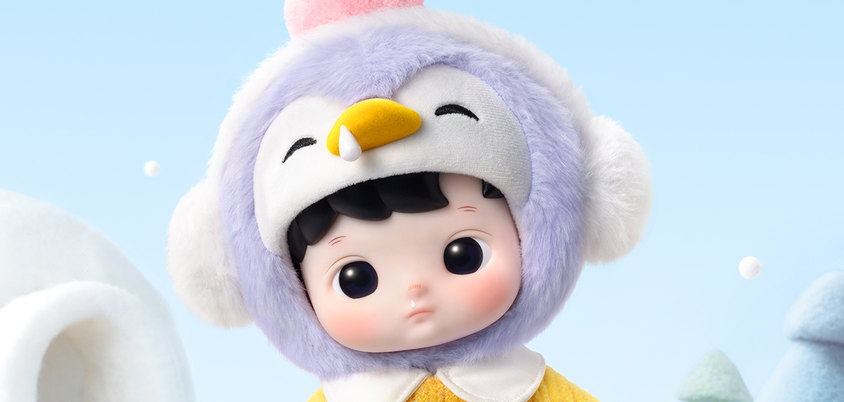 HACIPUPU Penguin 1/8 Action Figure - POP MART (Thailand)