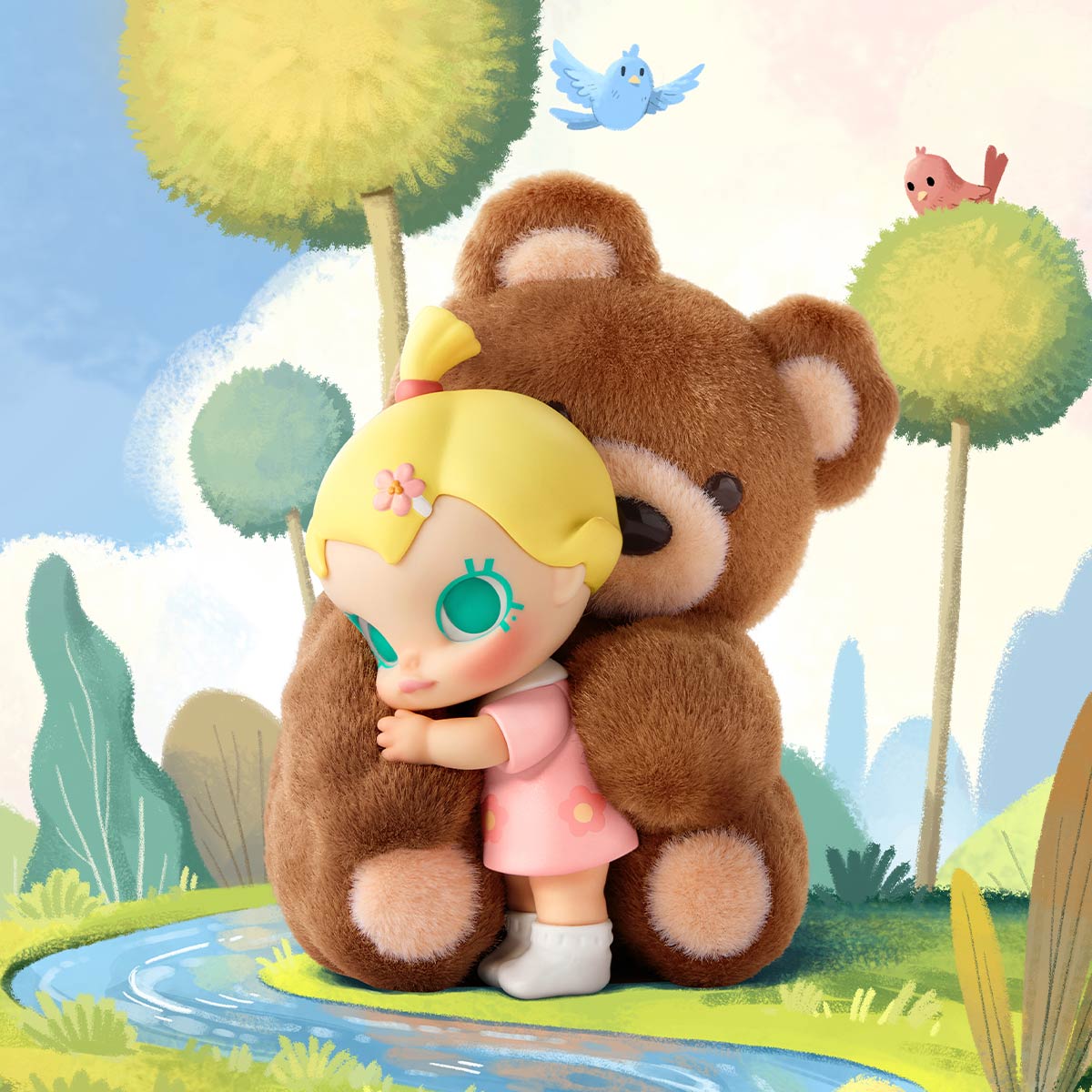Baby Molly My Huggable Discovery Series Figures - POP MART (Thailand)