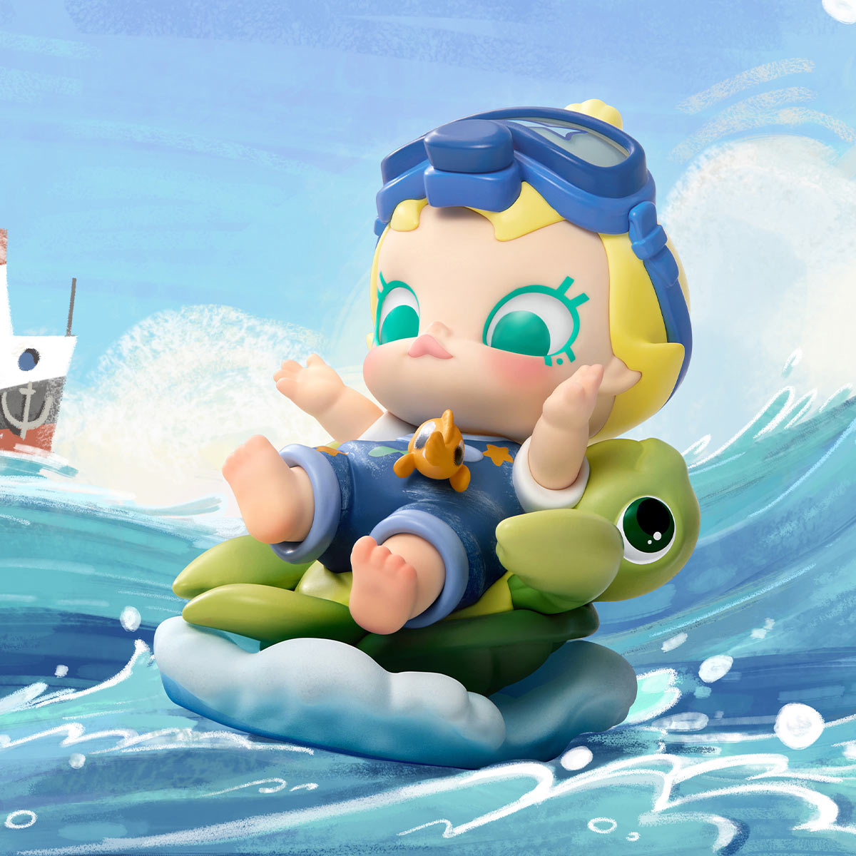 Baby Molly My Huggable Discovery Series Figures - POP MART (Thailand)