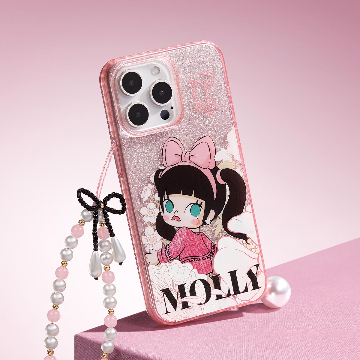popmart 正規品 iphone14 pro max ケース MOLLY MOLLY Daily Look Series-Phone Case - POP MART (Thailand)