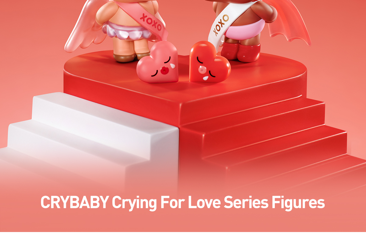 CRYBABY Crying For Love Series Figures - POP MART (Thailand)