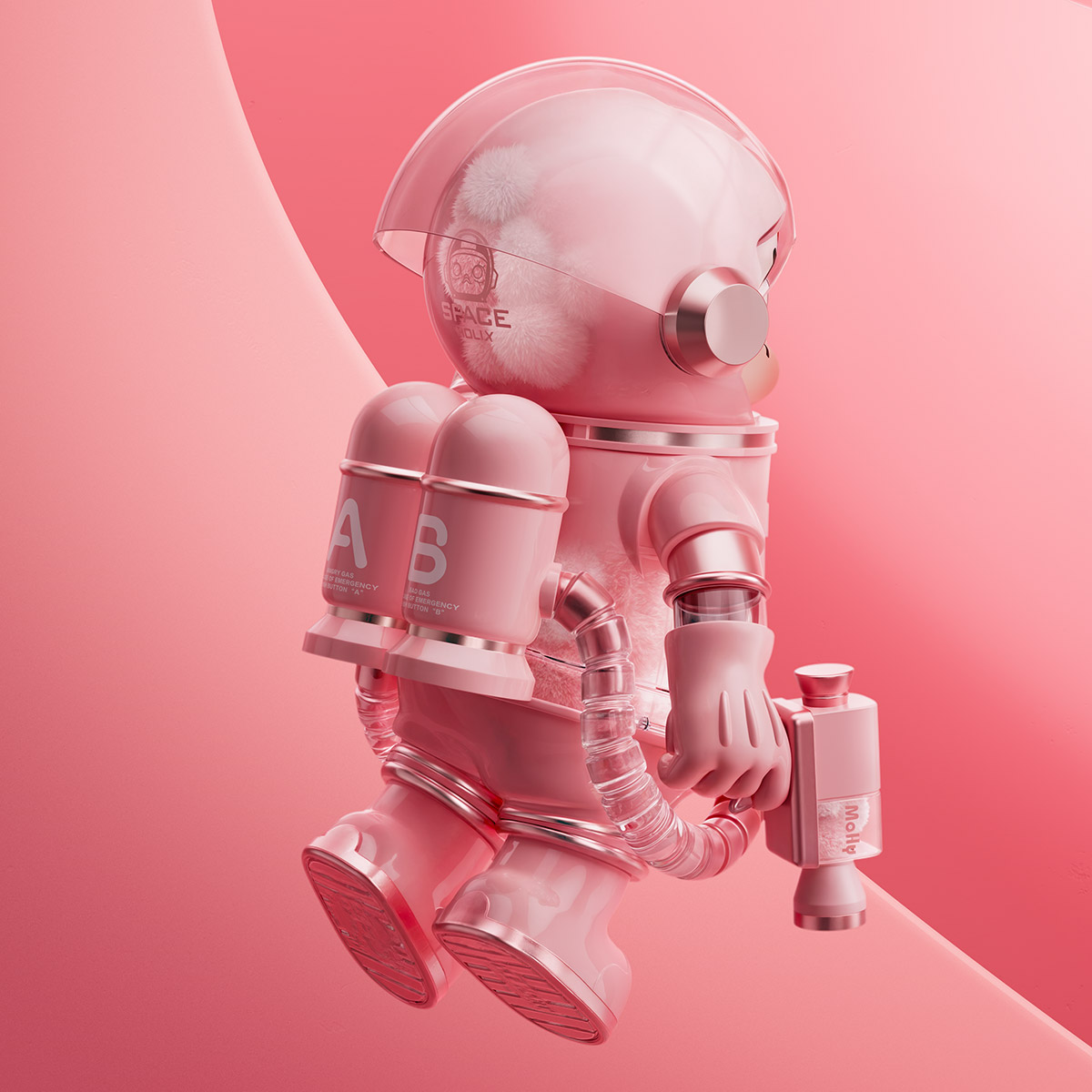 その他 MEGA SPACE MOLLY 400% SMITTEN LOVE MEGA SPACE MOLLY 400% SMITTEN LOVE | POP MART (Thailand)