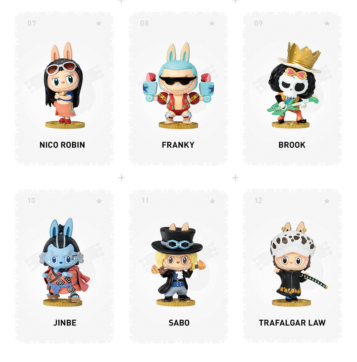 THE MONSTERS × One Piece Series Figures | POP MART (New Zealand)