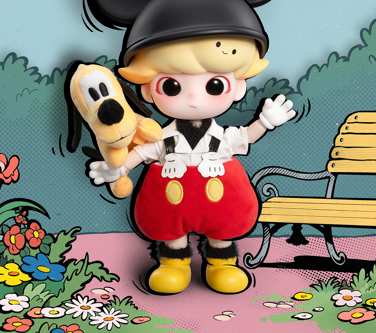 DIMOO MICKEY 1/8 Action Figure - POP MART (Thailand)