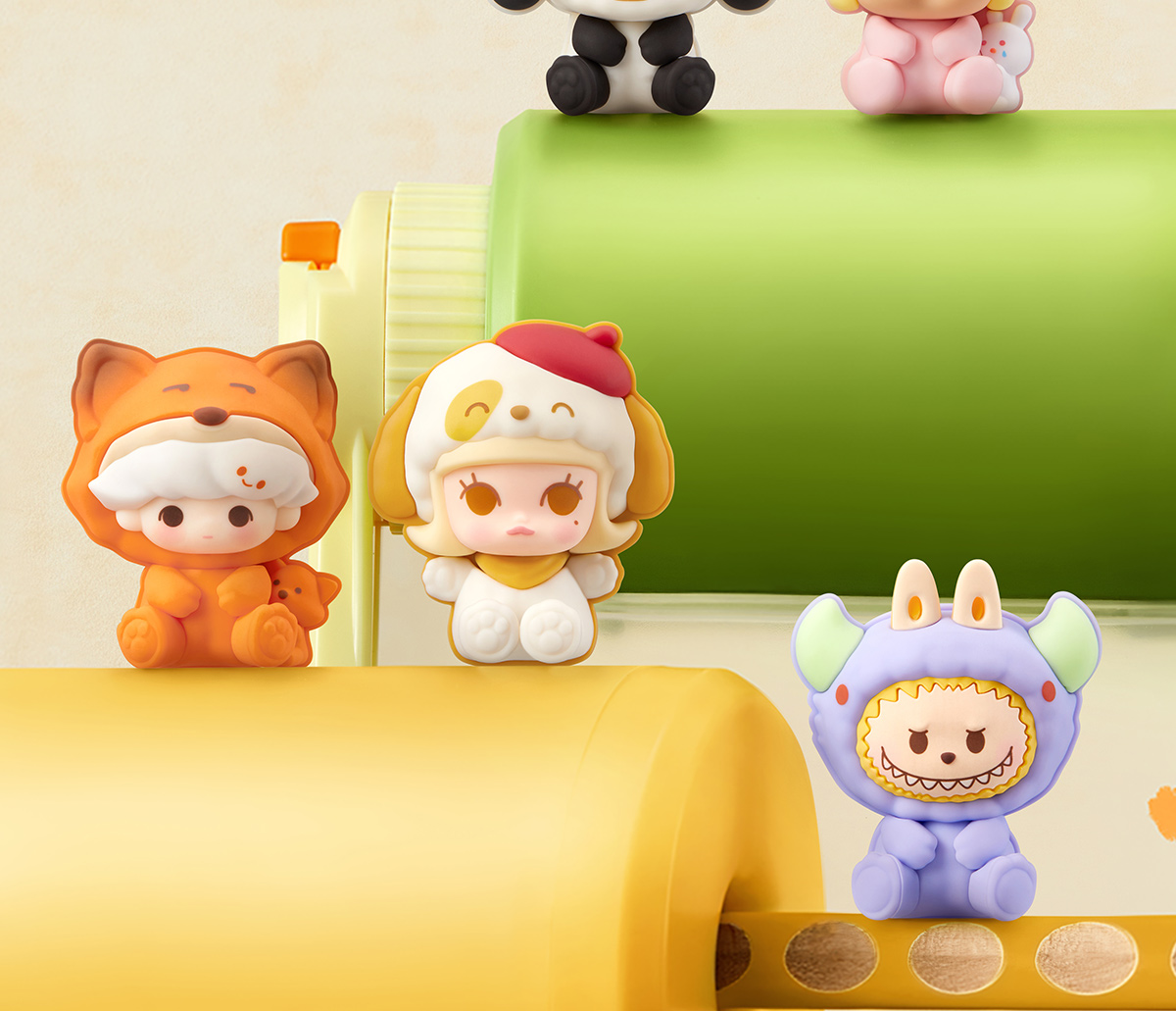 POP BEAN Pajama Party Series-Decoration Charm Set-Copy - POP MART